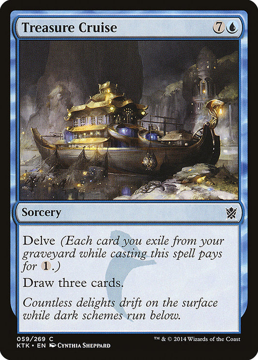 MTG Card Title: Treasure Cruise KTK/59