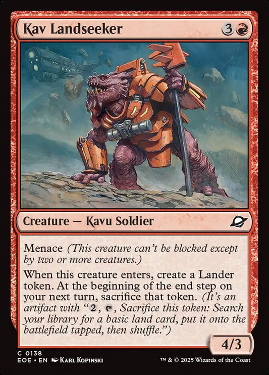MTG Card Title: Kav Landseeker EOE/138
