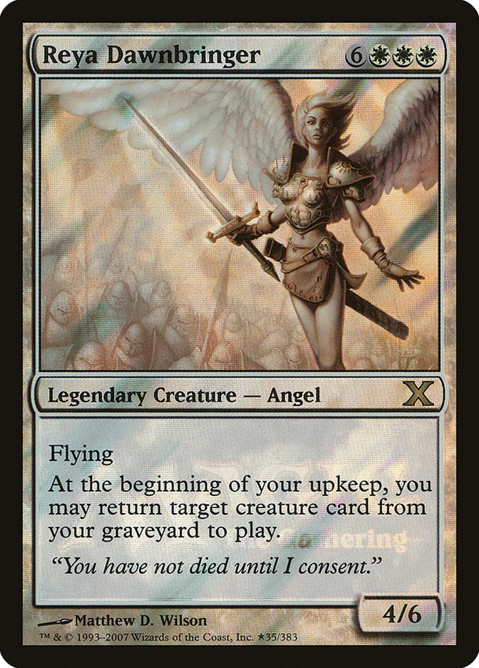MTG Card Title: Reya Dawnbringer P10E/35