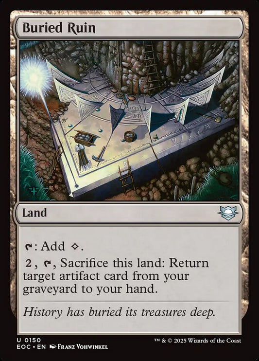 MTG Card Title: Buried Ruin EOC/150