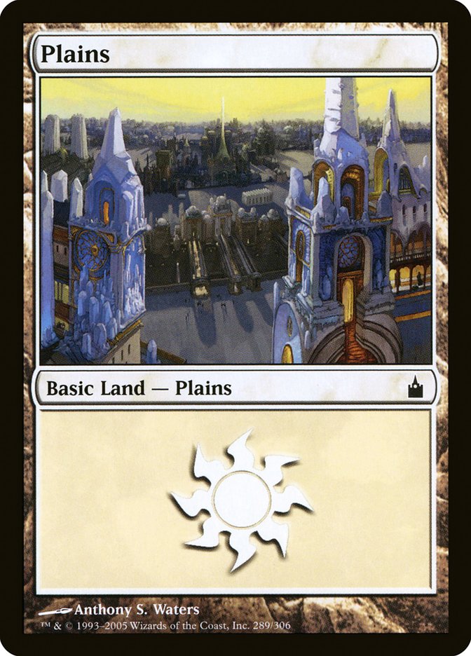 MTG Card Title: Plains RAV/289