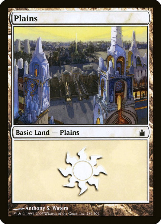 MTG Card Title: Plains RAV/289