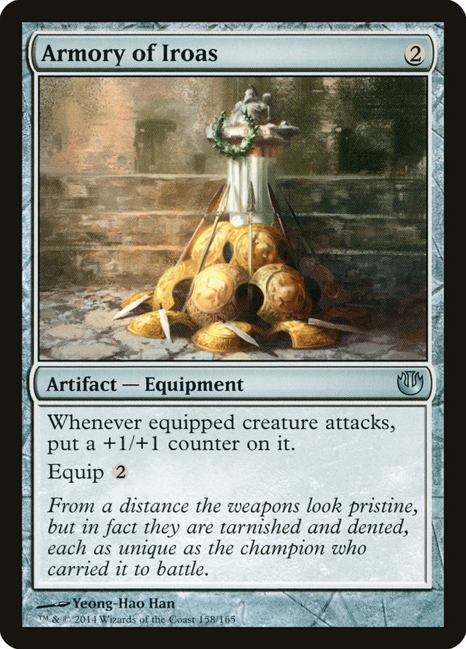 MTG Card Title: Armory of Iroas JOU/158