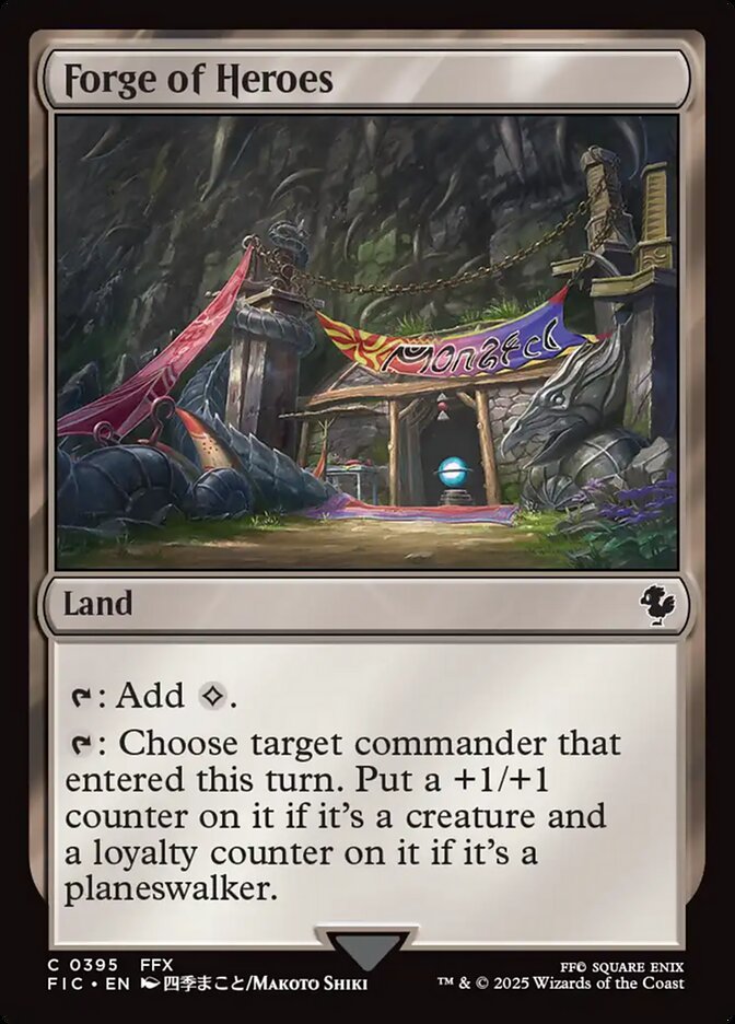 MTG Card Title: Forge of Heroes FIC/395