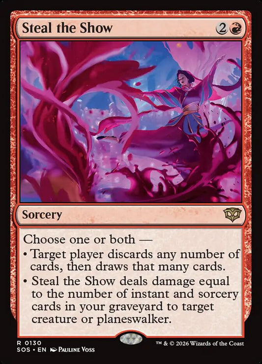 MTG Card Title: Steal the Show SOS/130