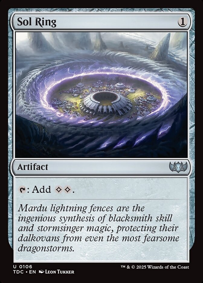 MTG Card Title: Sol Ring TDC/106