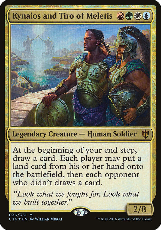MTG Card Title: Kynaios and Tiro of Meletis OC16/36