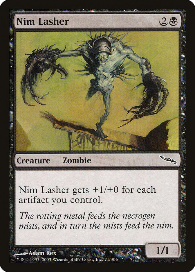 MTG Card Title: Nim Lasher MRD/71