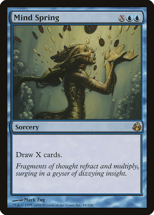 MTG Card Title: Mind Spring MOR/41