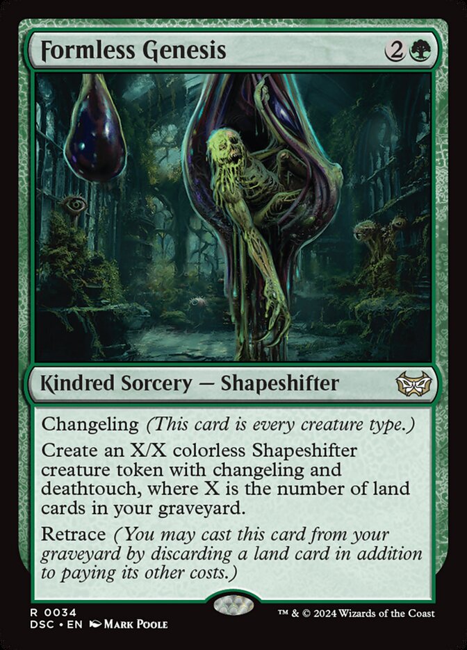MTG Card Title: Formless Genesis DSC/34