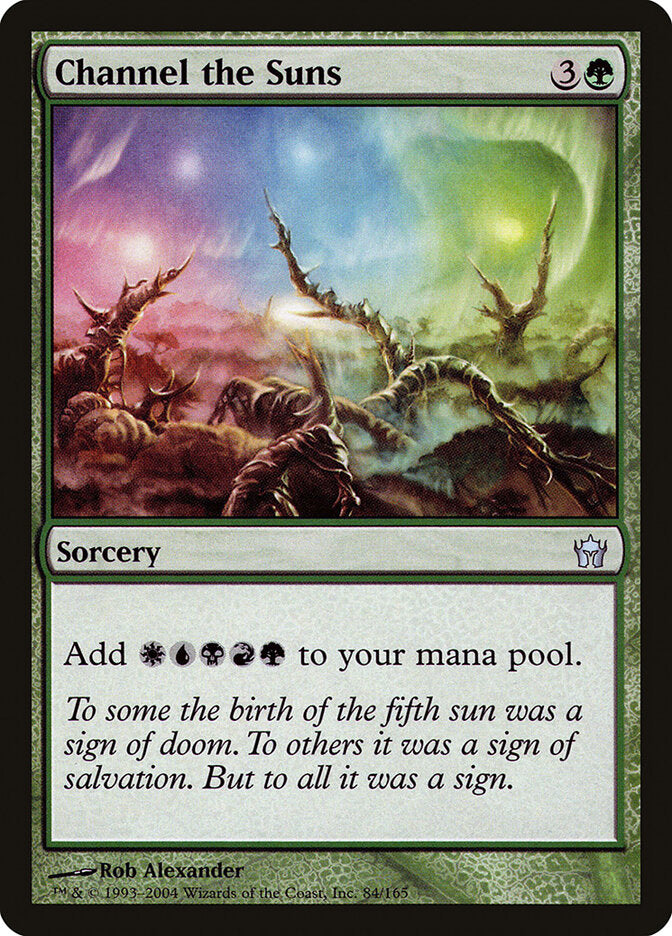 MTG Card Title: Channel the Suns 5DN/84