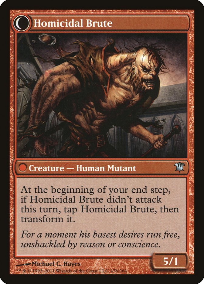 Civilized Scholar // Homicidal Brute ISD/47