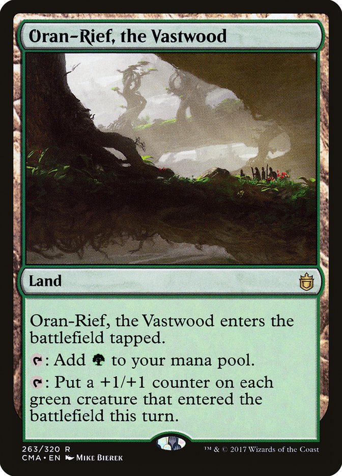 MTG Card Title: Oran-Rief, the Vastwood CMA/263