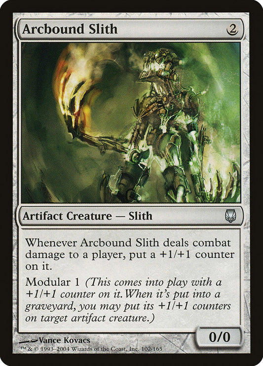 MTG Card Title: Arcbound Slith DST/102