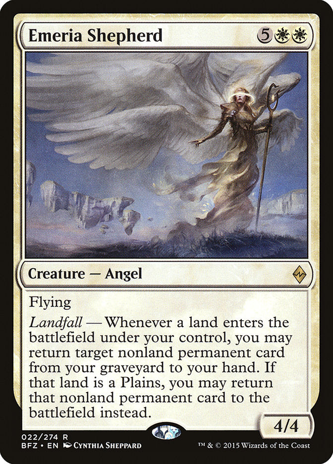 MTG Card Title: Emeria Shepherd BFZ/22
