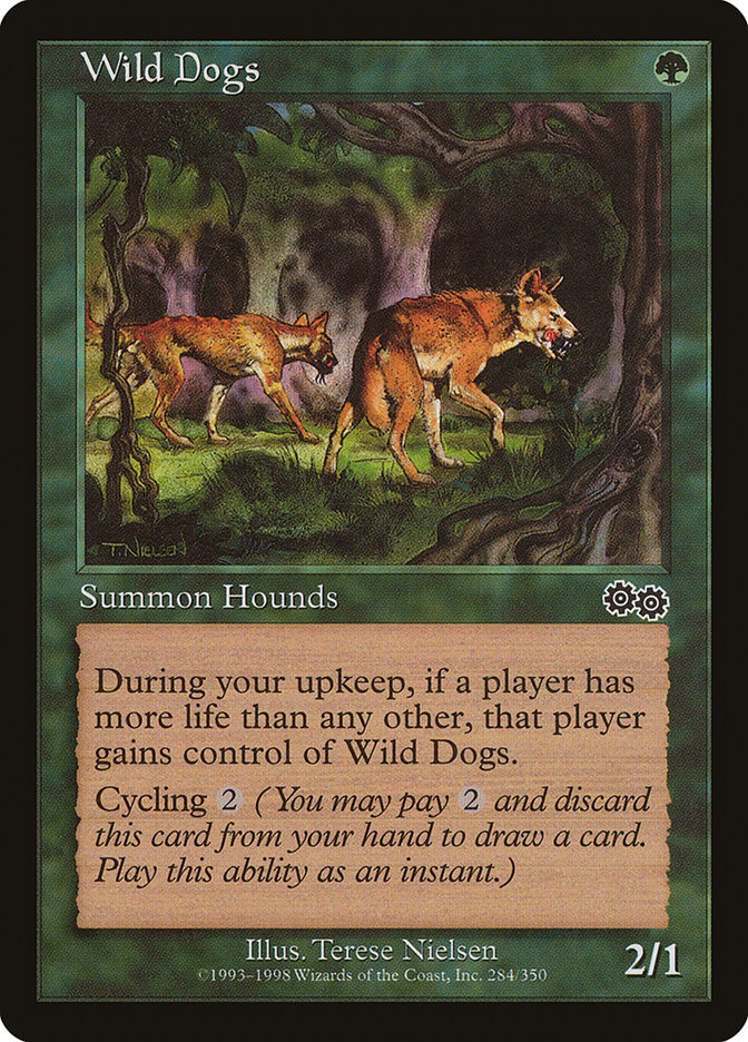 MTG Card Title: Wild Dogs USG/284