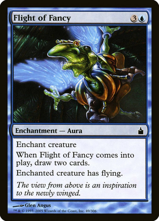 MTG Card Title: Flight of Fancy RAV/49