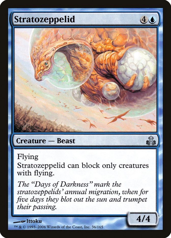 MTG Card Title: Stratozeppelid GPT/36