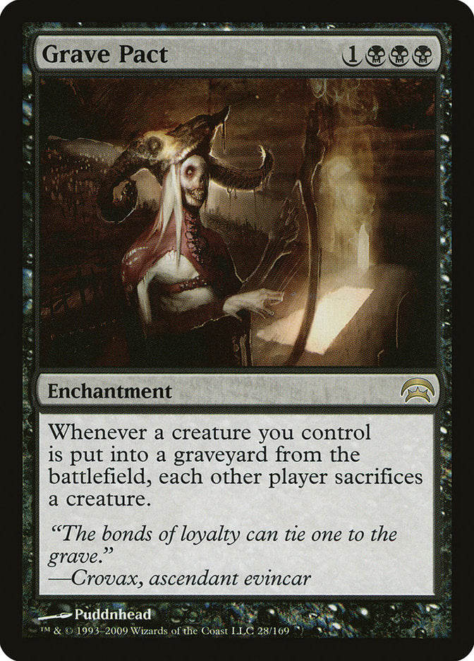 MTG Card Title: Grave Pact HOP/28