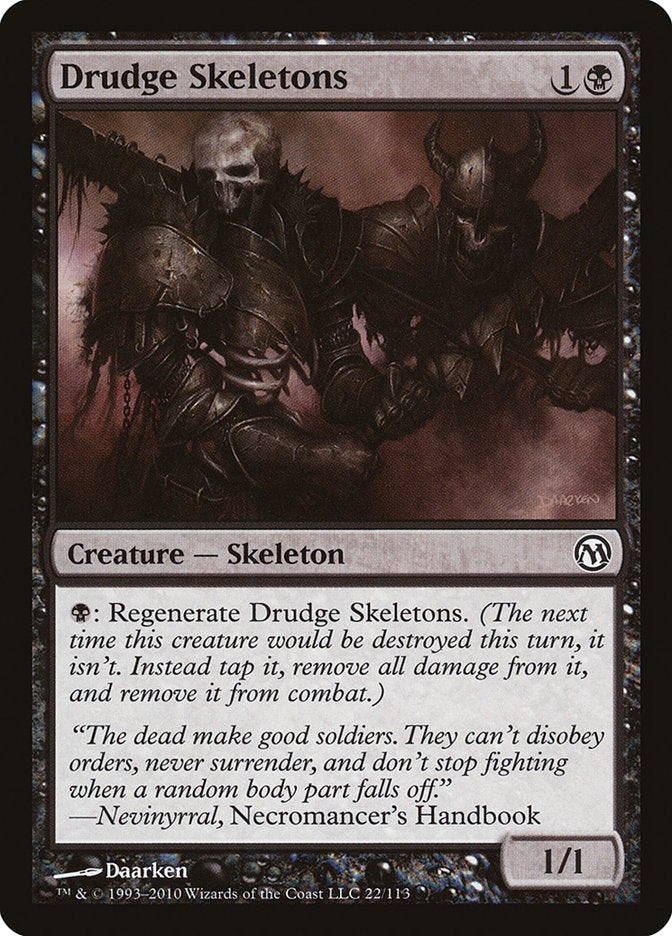 MTG Card Title: Drudge Skeletons DPA/22
