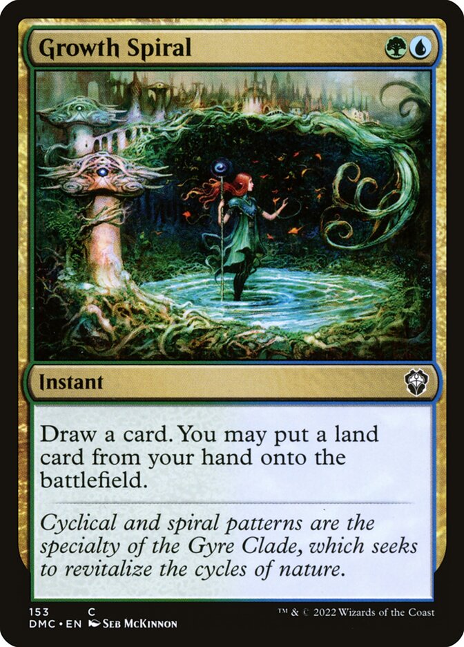 MTG Card Title: Growth Spiral DMC/153