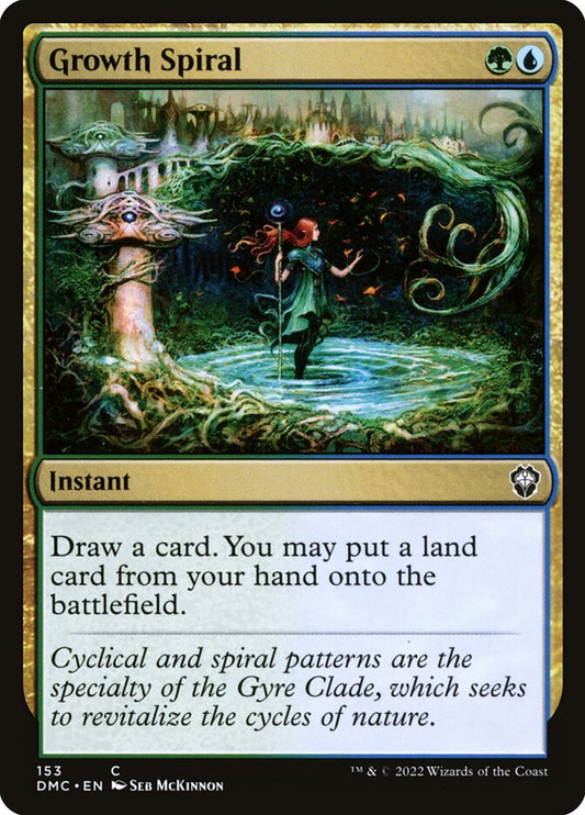 MTG Card Title: Growth Spiral DMC/153