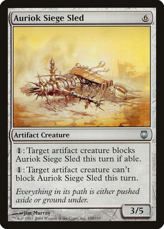MTG Card Title: Auriok Siege Sled DST/105