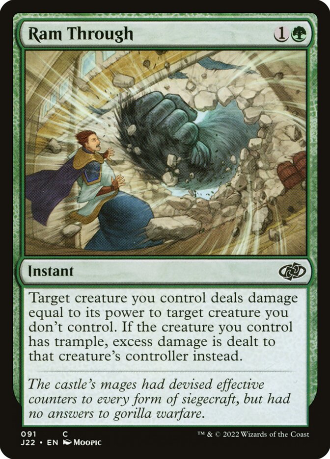 MTG Card Title: Ram Through J22/91