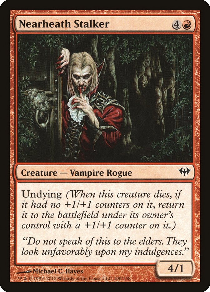 MTG Card Title: Nearheath Stalker DKA/100