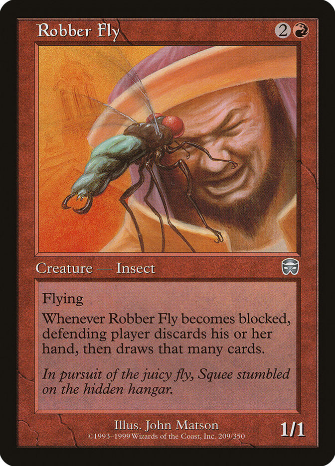 MTG Card Title: Robber Fly MMQ/209
