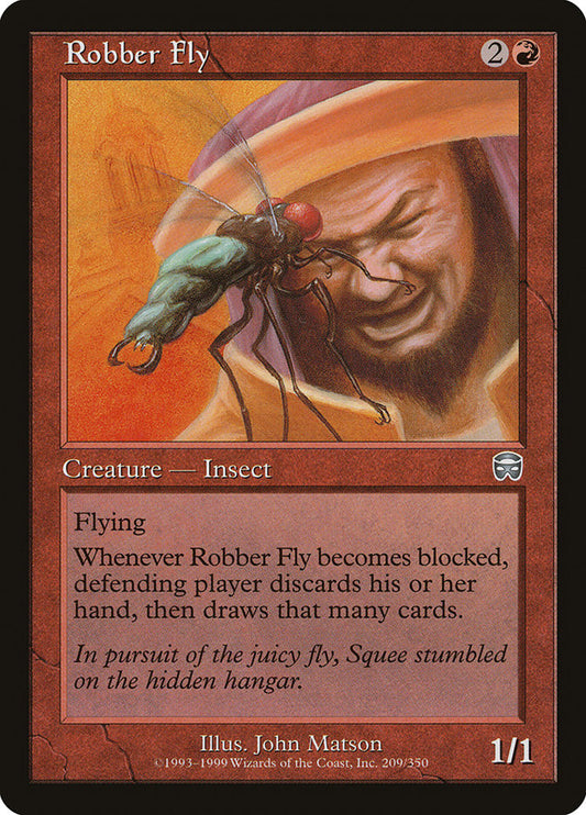 MTG Card Title: Robber Fly MMQ/209