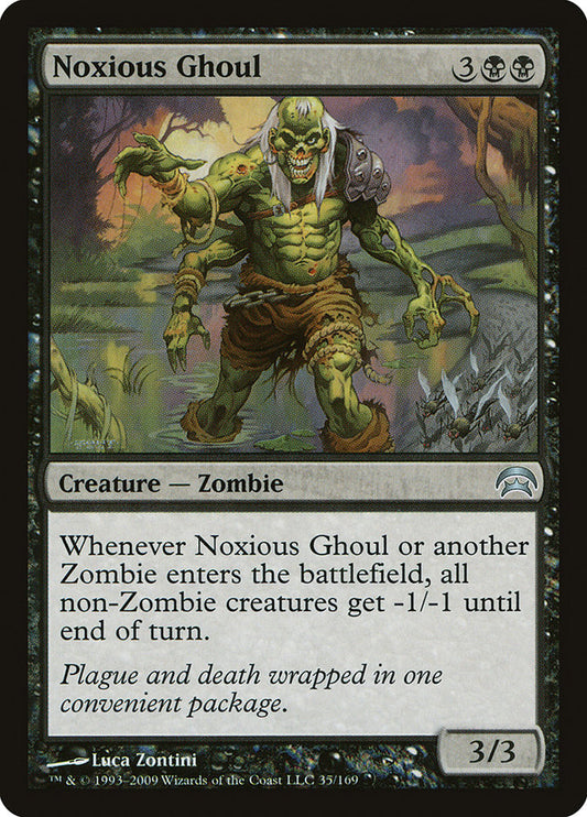 MTG Card Title: Noxious Ghoul HOP/35