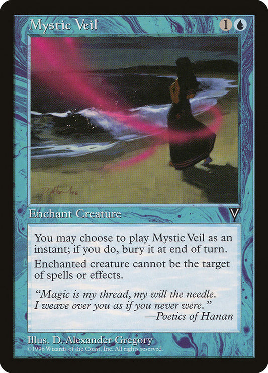 MTG Card Title: Mystic Veil VIS/38