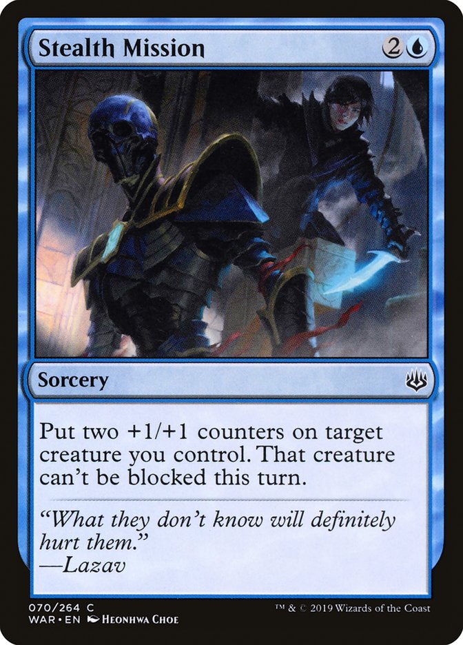 MTG Card Title: Stealth Mission WAR/70
