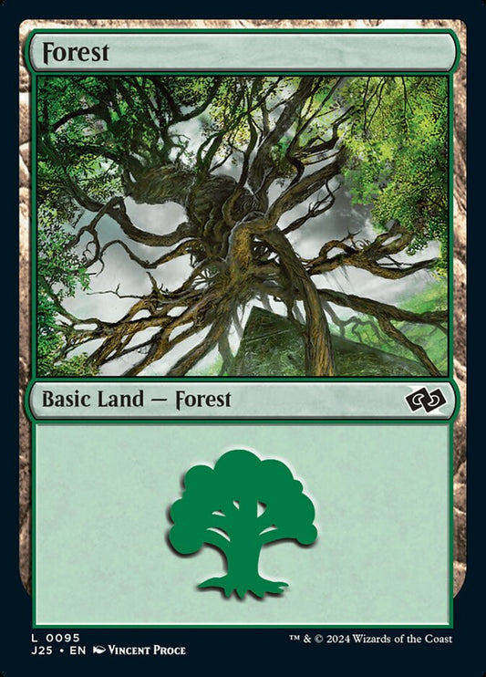 MTG Card Title: Forest J25/95