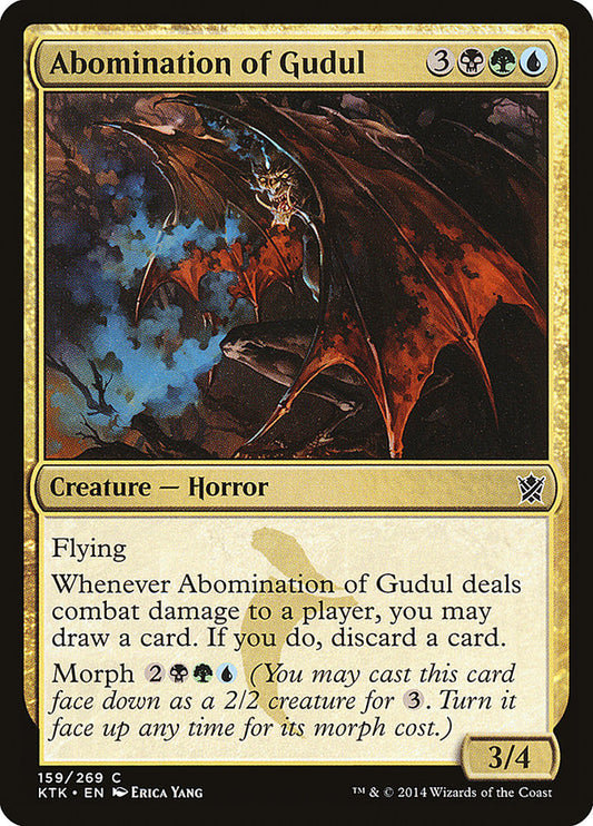MTG Card Title: Abomination of Gudul KTK/159