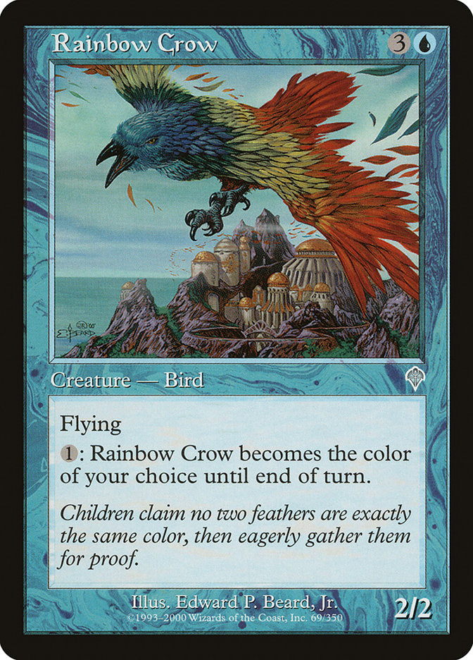 MTG Card Title: Rainbow Crow INV/69