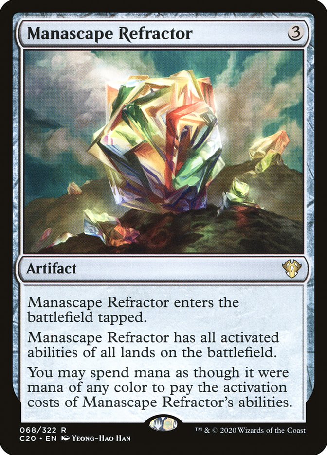 MTG Card Title: Manascape Refractor C20/68
