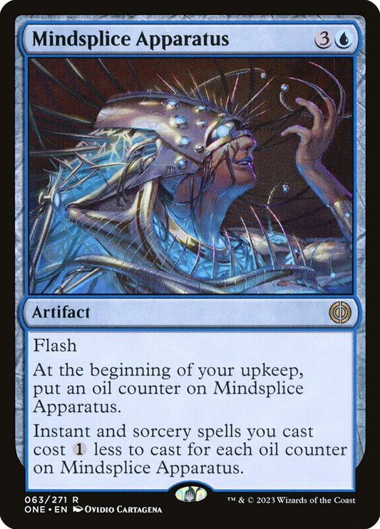 MTG Card Title: Mindsplice Apparatus ONE/63
