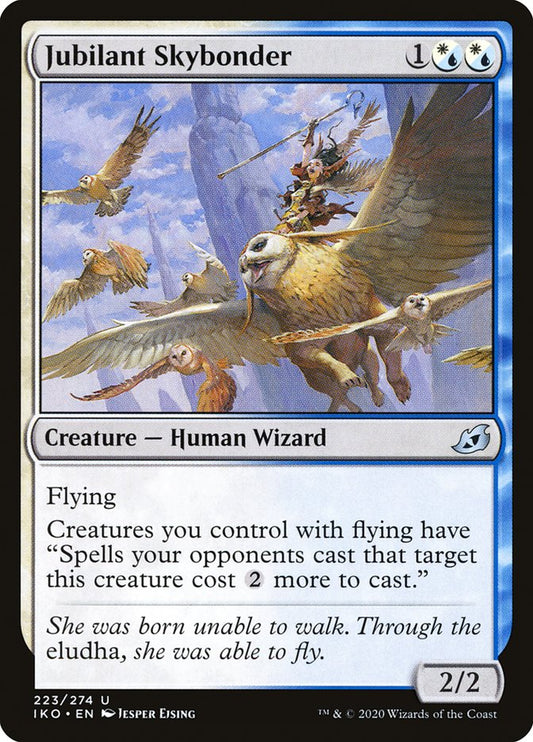 MTG Card Title: Jubilant Skybonder IKO/223