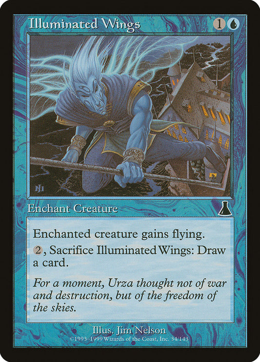 MTG Card Title: Illuminated Wings UDS/34
