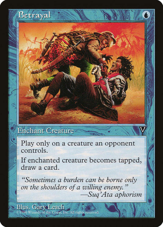MTG Card Title: Betrayal VIS/26