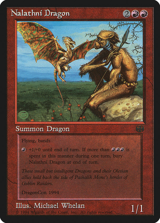 MTG Card Title: Nalathni Dragon PDRC/1