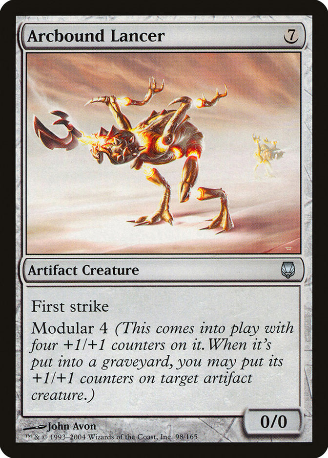 MTG Card Title: Arcbound Lancer DST/98