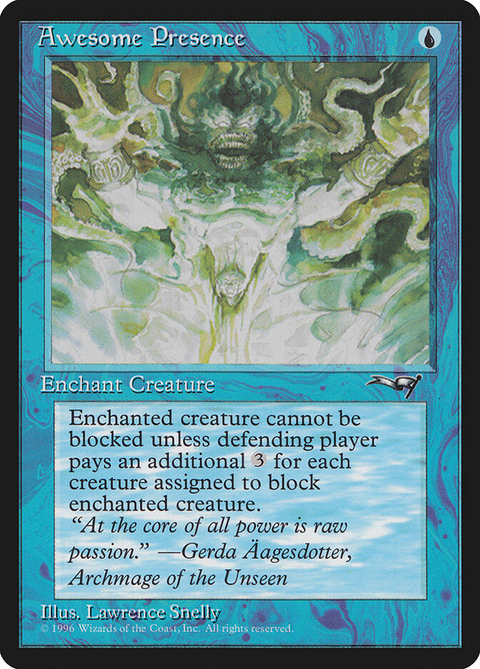 MTG Card Title: Awesome Presence ALL/23a
