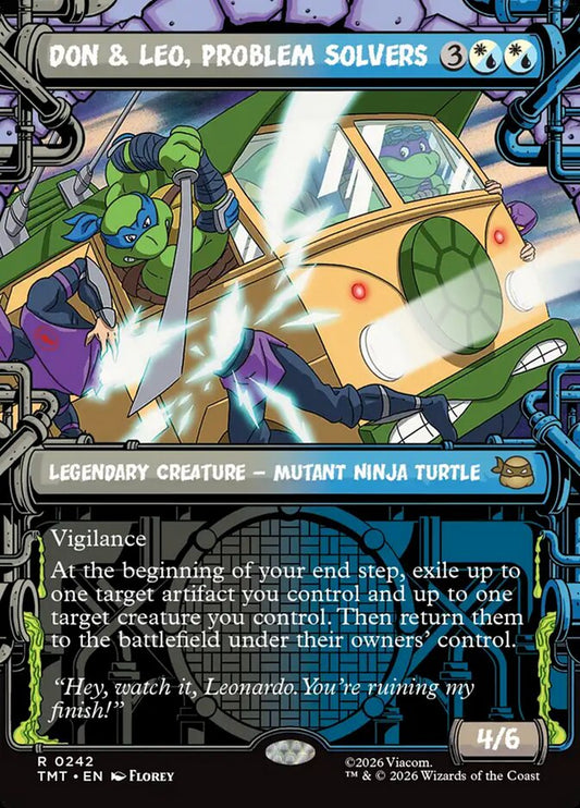 MTG Card Title: Don & Leo, Problem Solvers TMT/242
