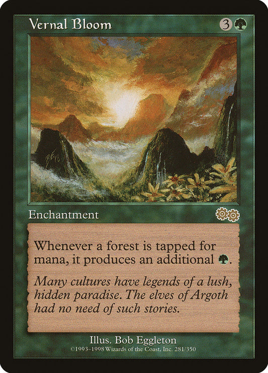 MTG Card Title: Vernal Bloom USG/281