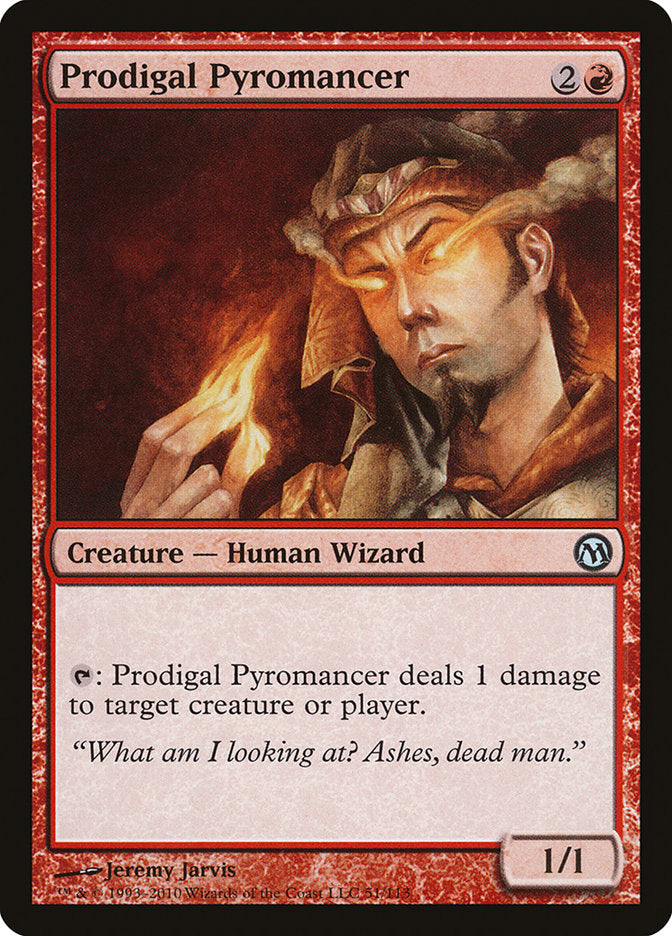 MTG Card Title: Prodigal Pyromancer DPA/51