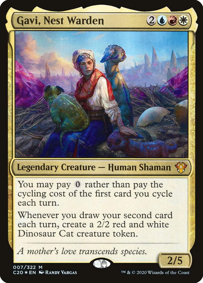 MTG Card Title: Gavi, Nest Warden C20/7