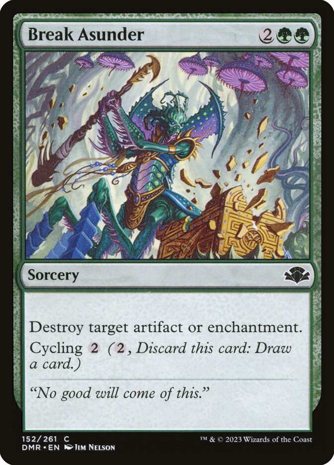 MTG Card Title: Break Asunder DMR/152